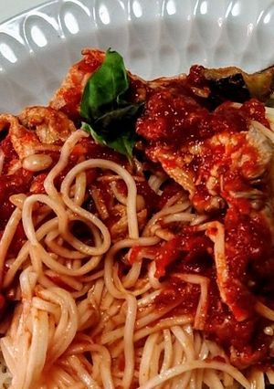 楽チンプロの味☆トマトパスタ-レシピのメイン写真