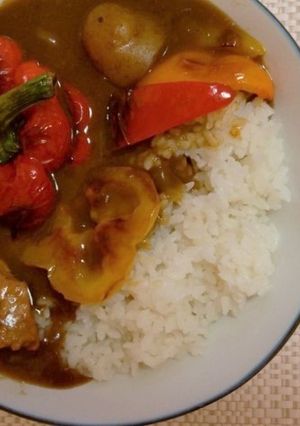 ★子供も大好き【パプリカ】カレー★-レシピのメイン写真