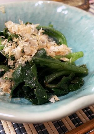 金時草(きんじそう)のおひたし-レシピのメイン写真