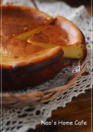 ベイクド*塩チーズケーキ-レシピのメイン写真