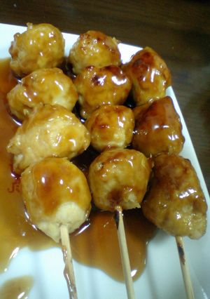 つくね串 (焼き鳥)-レシピのメイン写真