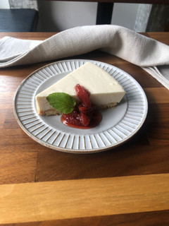 きび砂糖のヨーグルトレアチーズケーキ-レシピのメイン写真