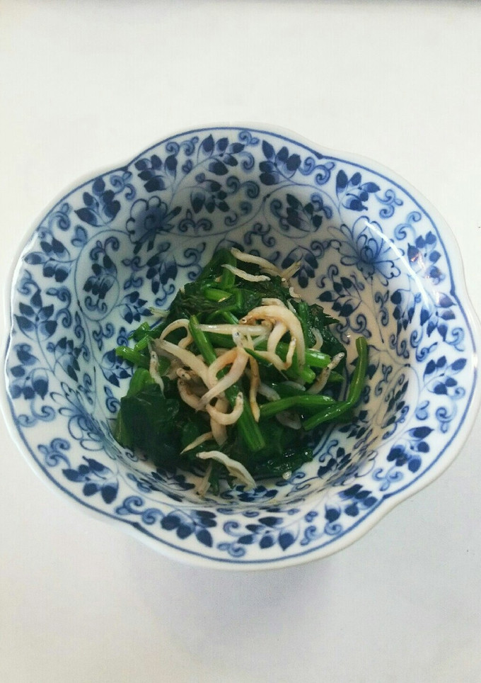 ほうれん草 しらす 白だし お浸し-レシピのメイン写真
