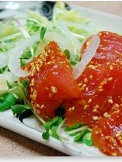 マグロの韓国たれ漬け-レシピのメイン写真