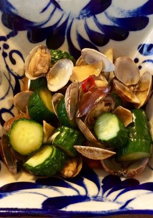 あさりと胡瓜の中華風 しょうゆ漬け-レシピのメイン写真