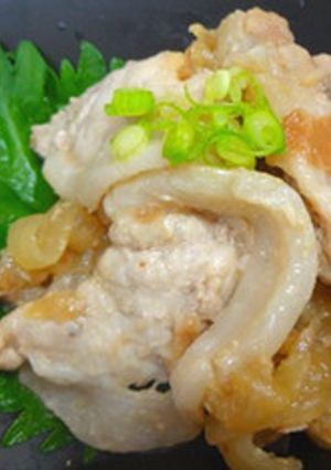 減塩 豚肉の梅みそ炒め-レシピのメイン写真