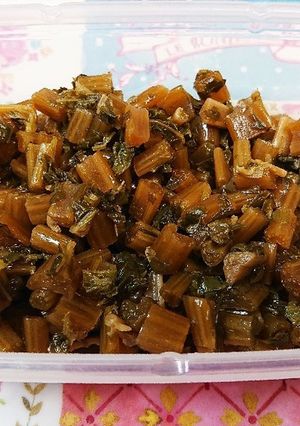 母の味♪大根の葉のつくだ煮-レシピのメイン写真