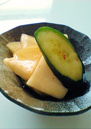 簡単♪カブときゅうりの一夜漬け味噌味-レシピのメイン写真