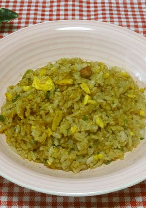 冷凍チャーハンde簡単カレーピラフ-レシピのメイン写真
