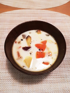さつまいもの豆乳チャウダー-レシピのメイン写真