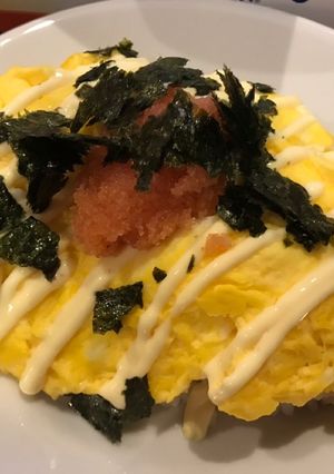 明太マヨオムライス-レシピのメイン写真