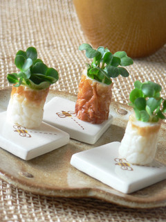 ♪ちくわ君とかいわれちゃんの植木鉢♪-レシピのメイン写真
