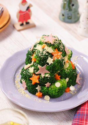 ポテトサラダのクリスマスツリー☆-レシピのメイン写真