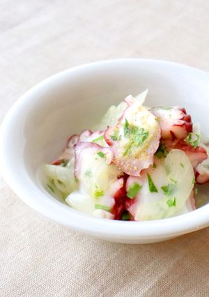 タコと玉ねぎのマリネ◆おつまみや副菜に-レシピのメイン写真