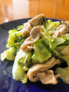 旨塩豚キャベツ☆大葉in-レシピのメイン写真