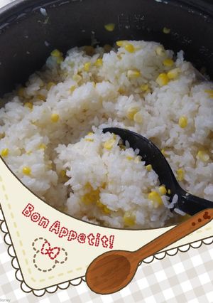 夏に美味しい!!【とうもろこしご飯】-レシピのメイン写真