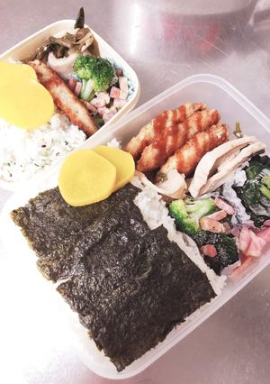 大食感パパのお弁当&自分用4-レシピのメイン写真