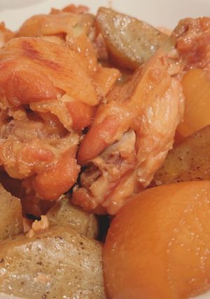 炊飯器で作る!鶏肉と大根のとろとろ煮-レシピのメイン写真