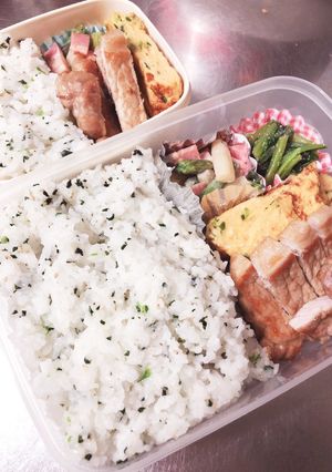 大食感パパのお弁当&自分用5-レシピのメイン写真