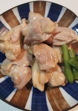 照り焼きガーリック塩チキン-レシピのメイン写真