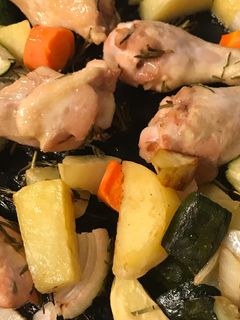 風邪予防にも!ローズマリーローストチキン-レシピのメイン写真