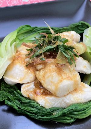 水晶鶏の香味野菜ソースかけ-レシピのメイン写真