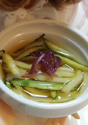 リカちゃん♡お野菜そうめんꕤ*.ﾟ-レシピのメイン写真