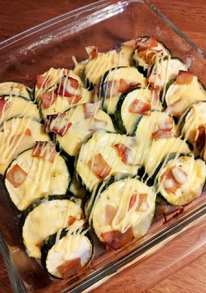 簡単美味しい♡ズッキーニのチーズ焼き-レシピのメイン写真