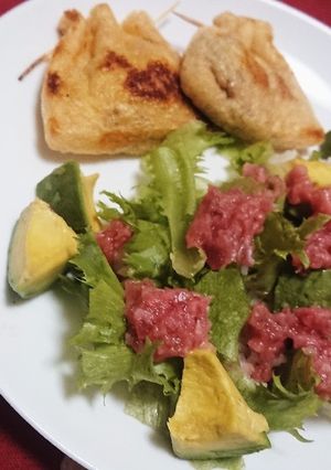 納豆いり油揚げ焼き-レシピのメイン写真