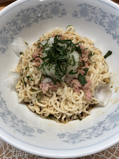サッポロ一番しょうゆ味♡ツナ.大根おろし-レシピのメイン写真