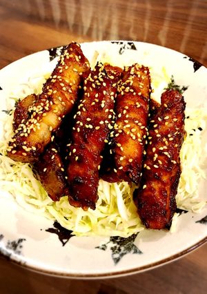 簡単！茄子の肉巻き♥-レシピのメイン写真