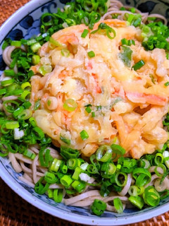 かき揚げネギ蕎麦-レシピのメイン写真