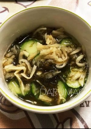 市販のもずく酢に切り干し大根 アレンジ-レシピのメイン写真