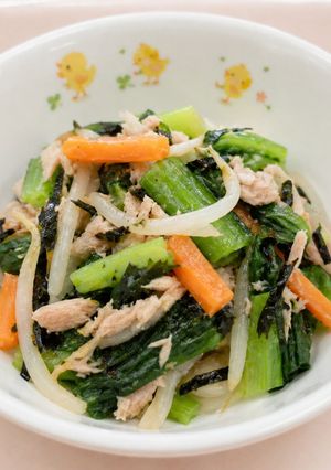 【保育所給食】のり酢あえ-レシピのメイン写真