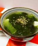 豆腐・小松菜・わかめの中華スープ☆