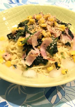 濃厚バター冷やしラーメン-レシピのメイン写真