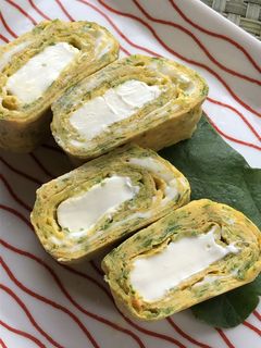 青のりとチーズの卵焼き-レシピのメイン写真