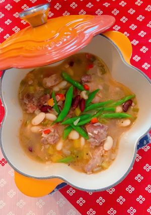 ポークと豆の煮込み-レシピのメイン写真