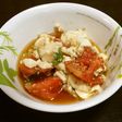 おぼろ豆腐とトマトのポン酢和え