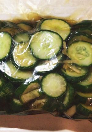 きゅうりの麺つゆ漬け-レシピのメイン写真