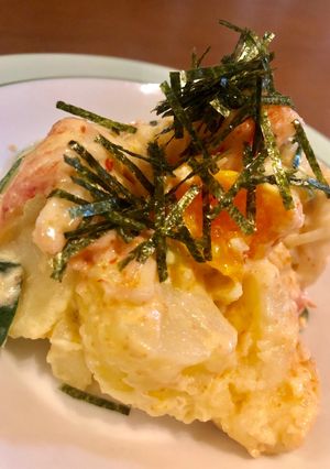 市販ソースで明太子ポテサラ-レシピのメイン写真