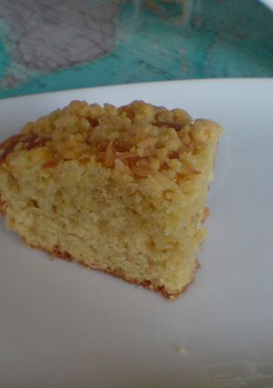 ココナッツクランブルケーキ-レシピのメイン写真
