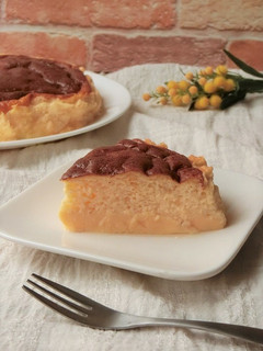 スライスチーズの半熟チーズケーキ-レシピのメイン写真
