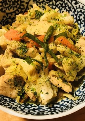 鶏肉と野菜の炒め煮●甜麺醤＆あわせ味噌味-レシピのメイン写真