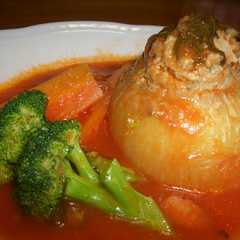รูปของ 玉ねぎの肉詰め