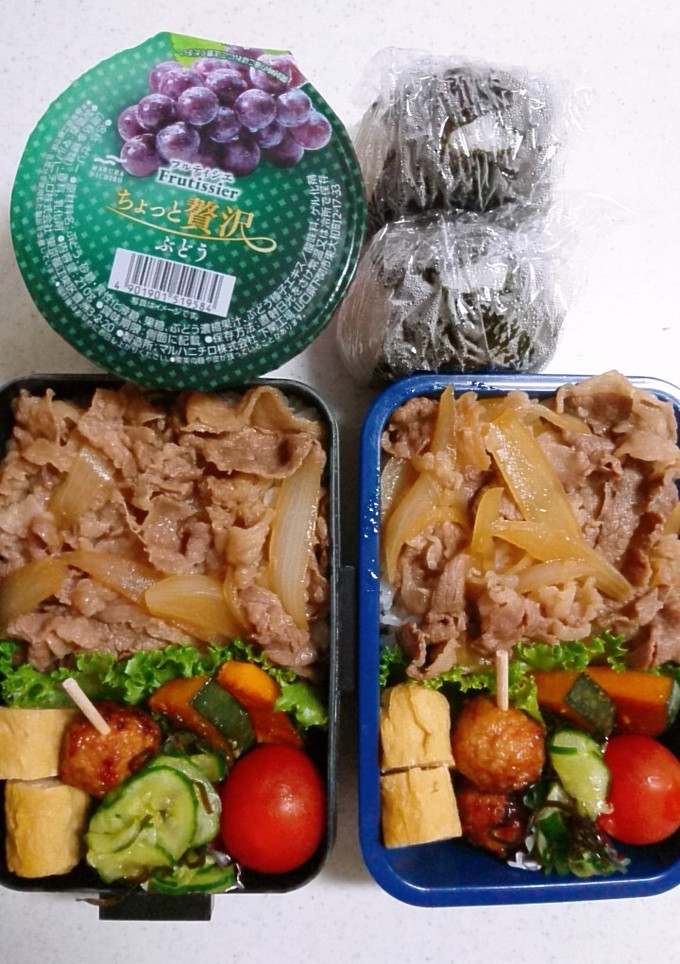 ☆高校生娘と私のお弁当☆73-レシピのメイン写真