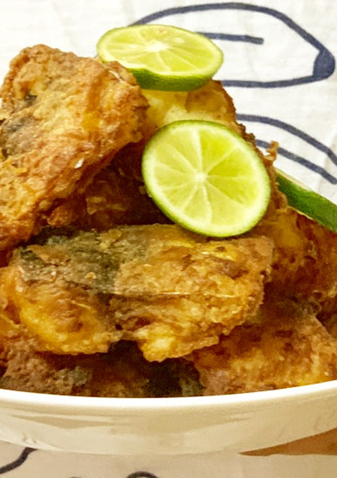 白だし風味 鯖の竜田揚げ（シニア向け）-レシピのメイン写真