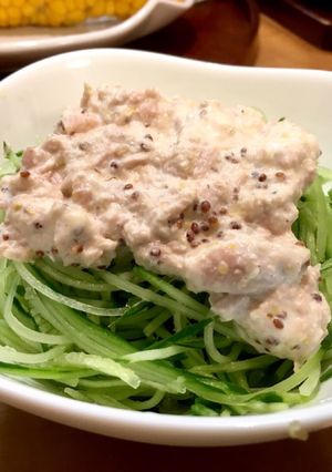 大量消費！きゅうりのツナマヨサラダ-レシピのメイン写真