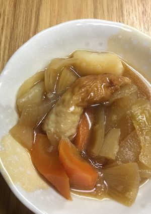 フライパンで作る・ちくわじゃが-レシピのメイン写真