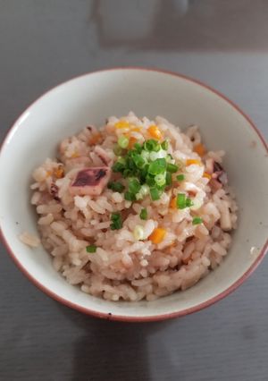 イカの炊き込みご飯-レシピのメイン写真